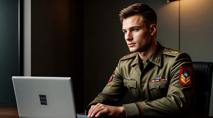 Вход в личный кабинет военнослужащего на портале Госуслуги