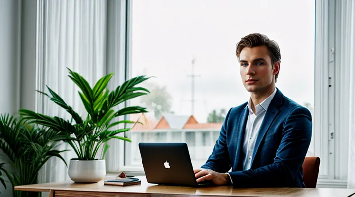 Вход в портал Госуслуг как индивидуальный предприниматель