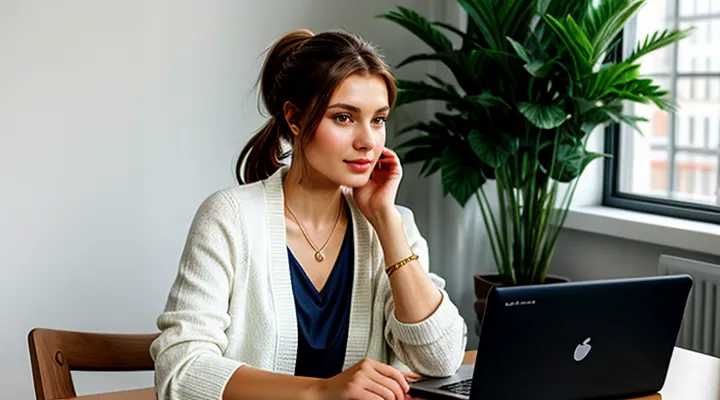 Вход в учетную запись на сайте госуслуг