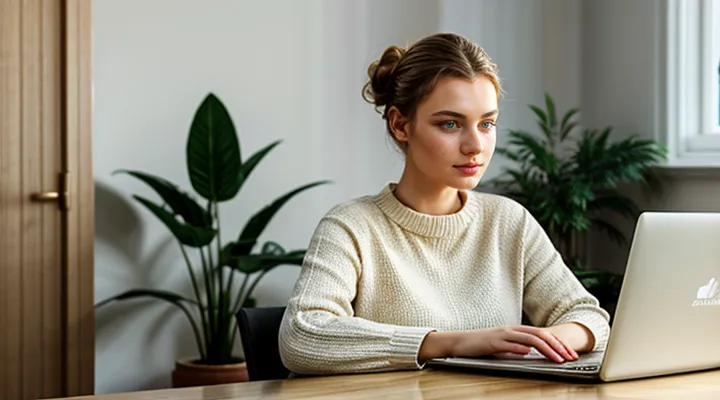 Вход в учётную запись на портале Госуслуги