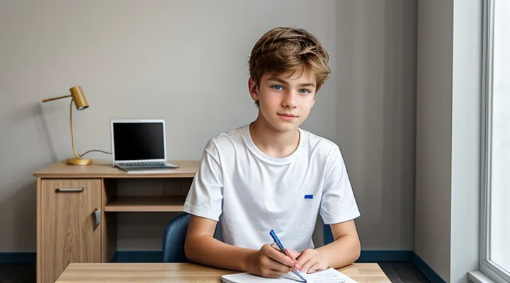 Внесение данных паспорта ребёнка в Госуслуги для 14‑летних