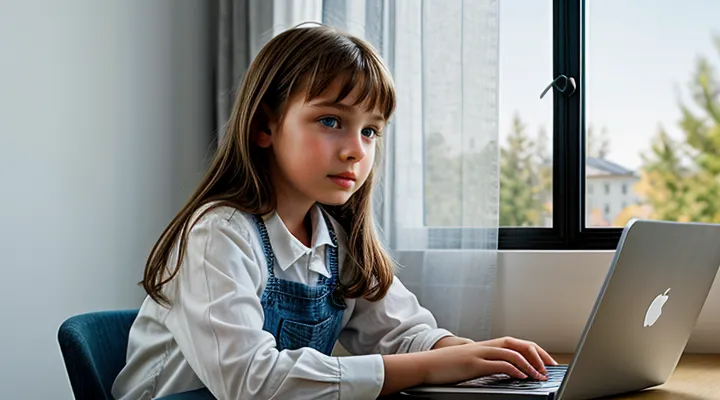 Восстановление пароля учетной записи ребёнка в системе Госуслуги