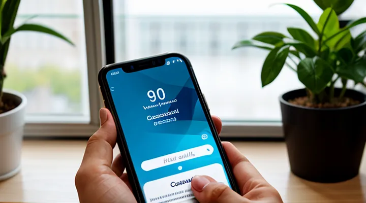 Восстановление пароля в личном кабинете мобильного приложения портала Госуслуги