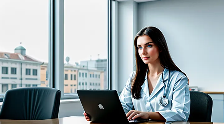 Войти в личный кабинет медицинского работника для аккредитации через Госуслуги