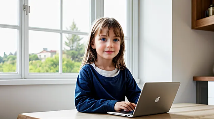 Возврат налога на детей через портал Госуслуг