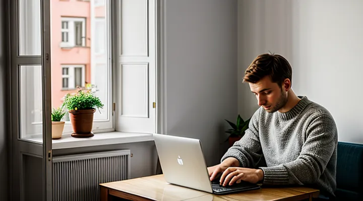 Временная регистрация человека в квартире через портал Госуслуги