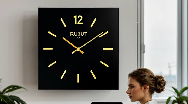 Временная регистрация через Госуслуги: сроки рассмотрения