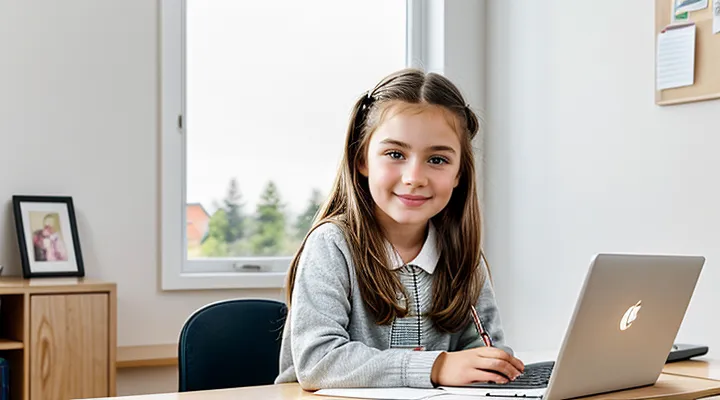 Временная регистрация детей через портал Госуслуги