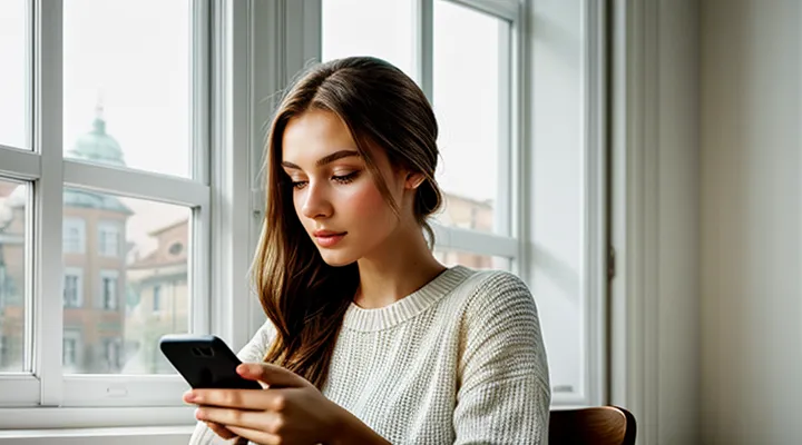 Ввод римских цифр на телефоне в личном кабинете Госуслуг