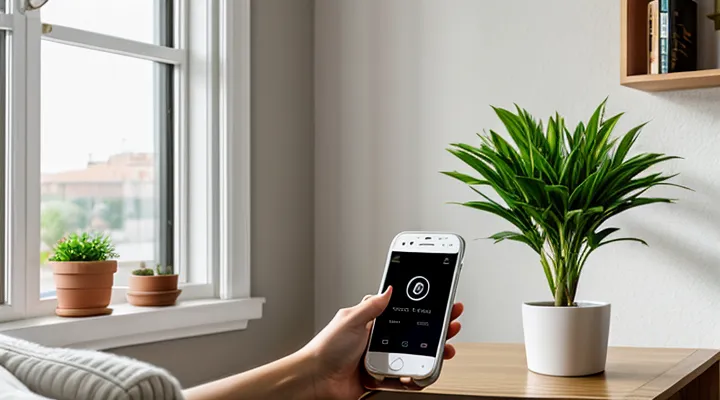 Ввод римских цифр в мобильном приложении Госуслуг