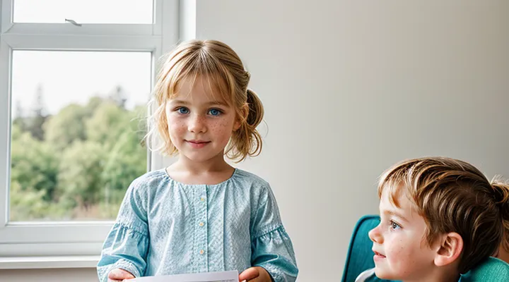 Выделение долей детям через портал Госуслуг