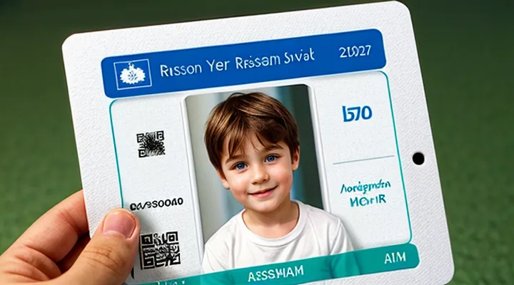 Выглядит ли карточка ребёнка в Госуслугах: фото и описание
