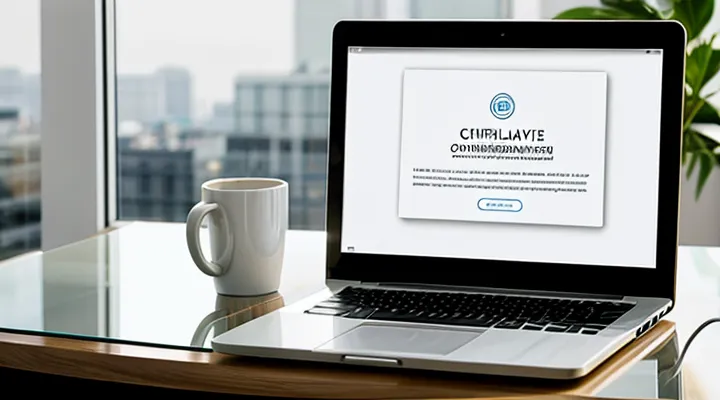 Выписка о трудовом стаже через портал Госуслуги