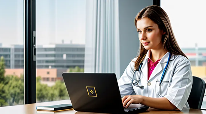 Выписка об аккредитации медицинских работников на Госуслугах