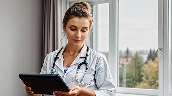 Вызвать врача на дом через Госуслуги