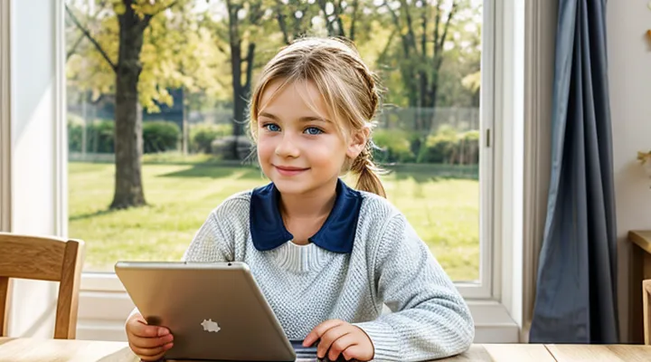 Зачисление ребёнка в школу через Госуслуги