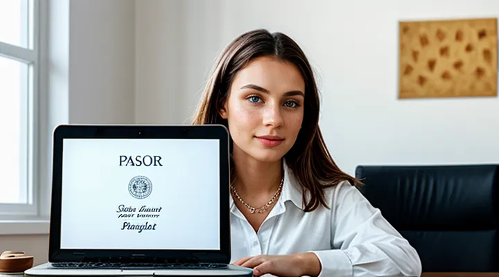 Загрузка фото паспорта в личный кабинет Госуслуг