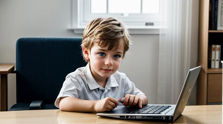 Заказ паспорта ребёнка через портал Госуслуг