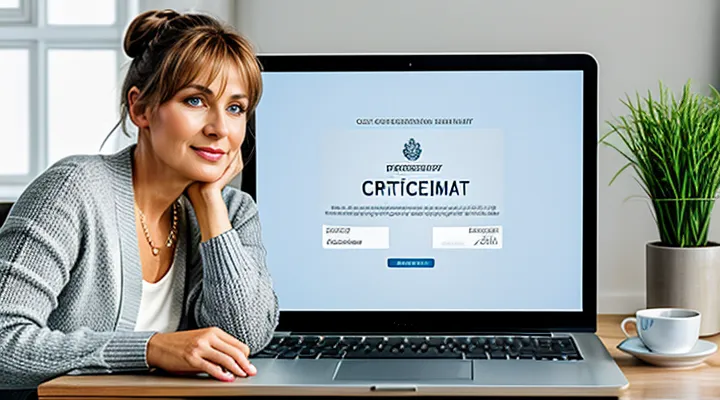 Заказ справки о неполучении пенсии через Госуслуги