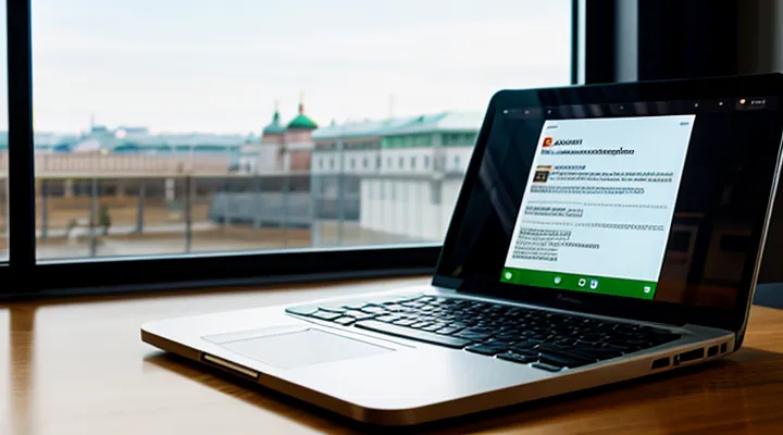 Заказ справки о несудимости через портал Госуслуг