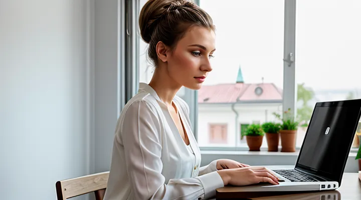 Заказ справки о стаже работы через портал Госуслуг