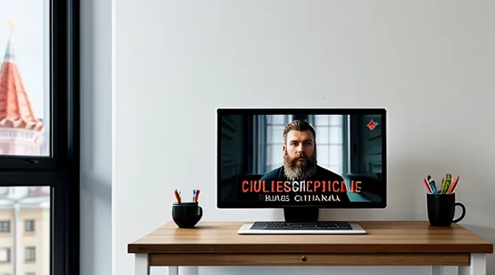 Заказ справки о судимости через Госуслуги