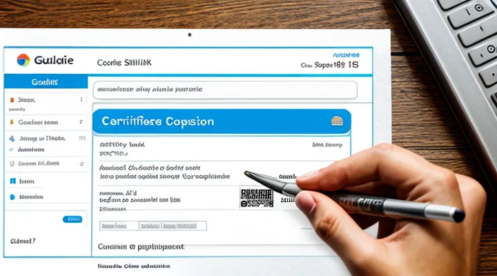 Заказ справки об отчислениях в пенсионный фонд через Госуслуги