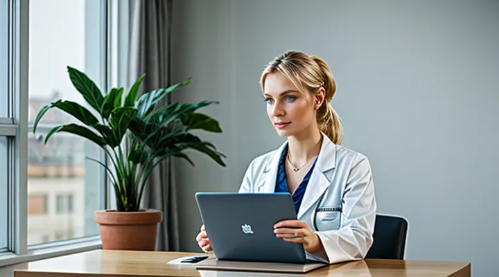 Заказ выписки об аккредитации медработника через портал Госуслуги