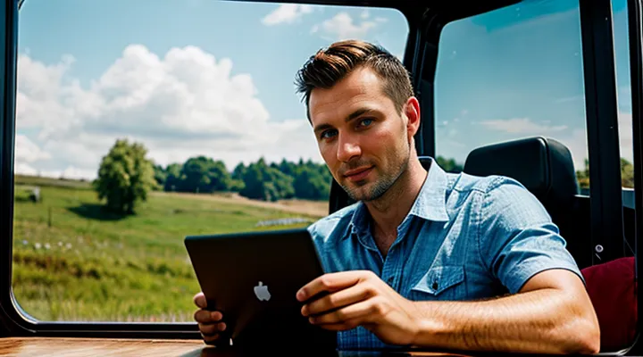 Замена прав на трактор через портал Госуслуг