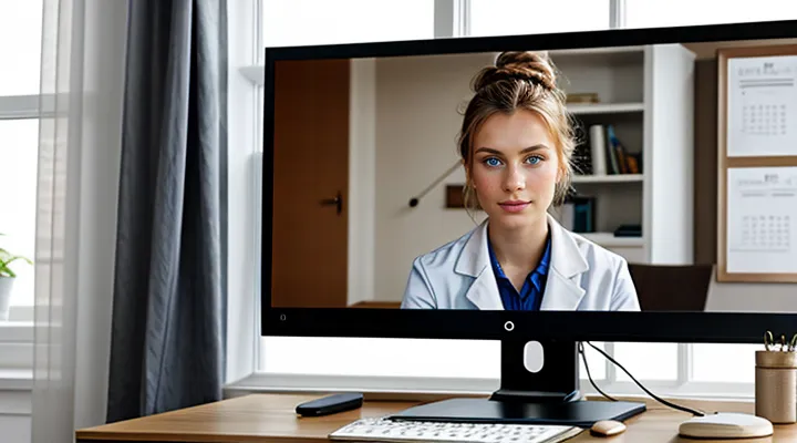 Запись к педиатру через портал Госуслуг