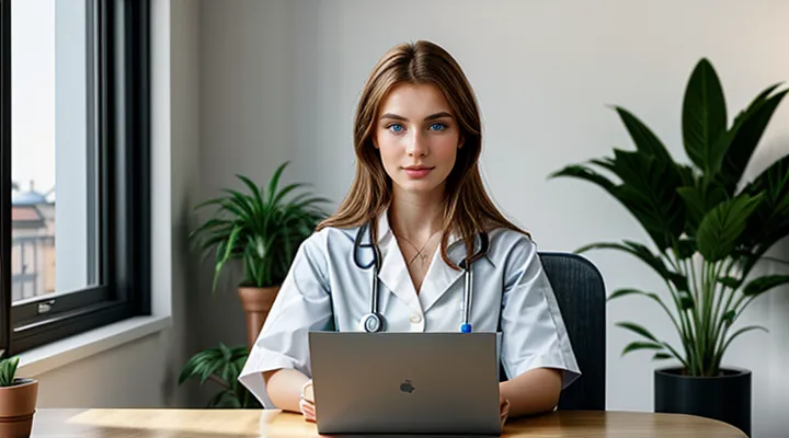 Запись к врачу через Госуслуги (регион 71)