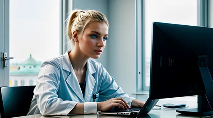 Запись на медосмотр через личный кабинет Госуслуг