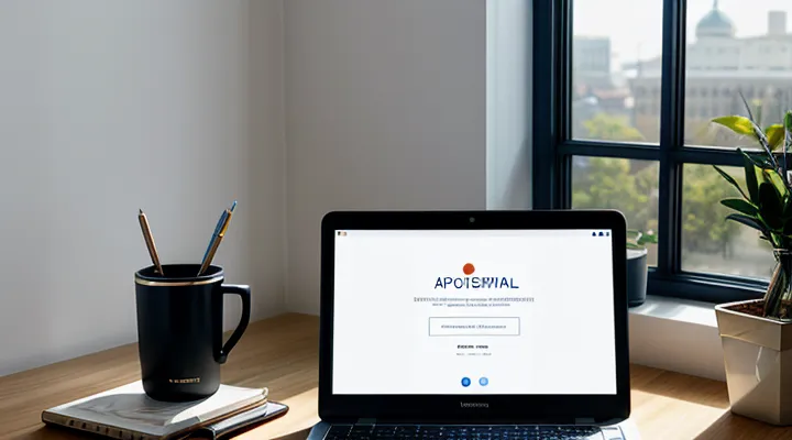 Запись на приём к участковому полицейскому через Госуслуги