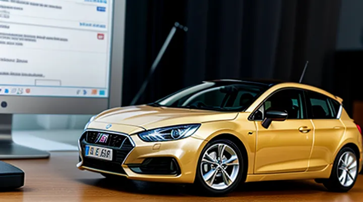 Запись на приём в ГИБДД и постановка автомобиля на учёт через портал Госуслуги