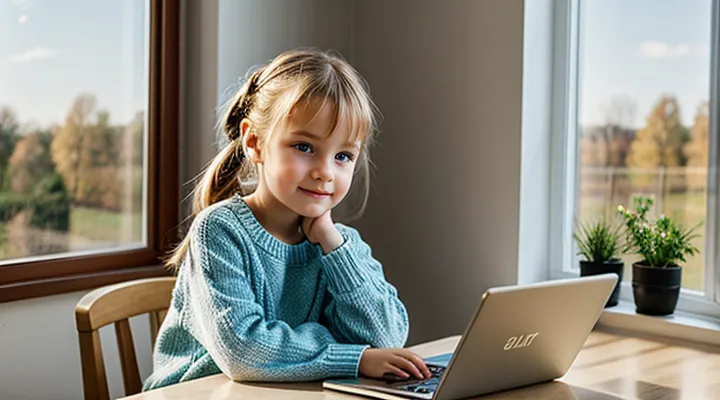 Запись ребенка на прием к врачу через Госуслуги