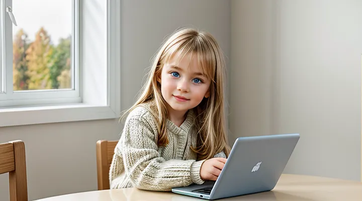 Запись ребенка в детский сад через Госуслуги