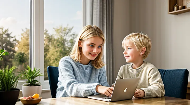 Запись ребёнка на кружки через портал Госуслуг