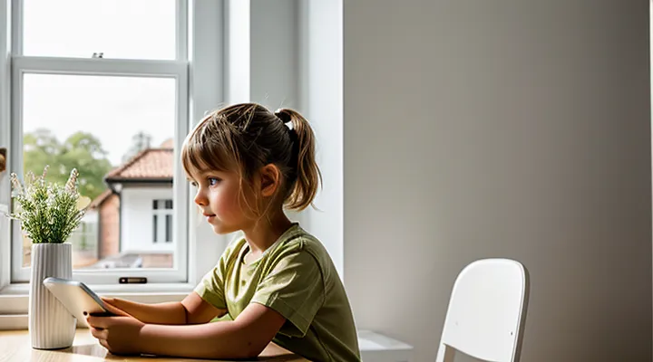 Запись ребёнка на подготовку к первому классу через Госуслуги