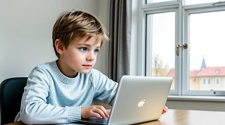 Запись ребёнка на подготовку к школе через портал Госуслуг