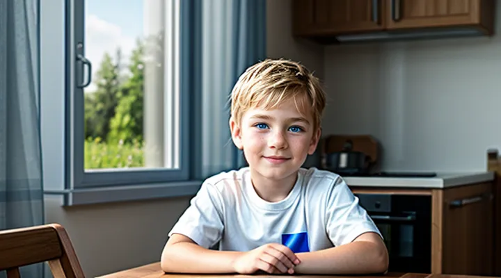 Запись ребёнка на получение паспорта через портал Госуслуг