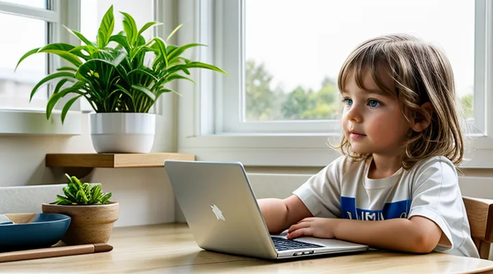 Запись ребёнка в детский сад через портал Госуслуг