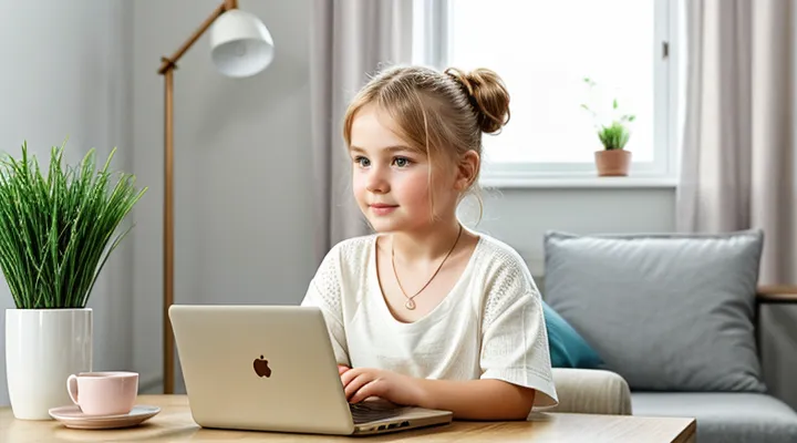 Запись ребёнка в детский сад через портал Госуслуги