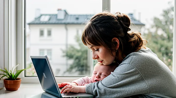 Запись ребёнка в паспорт родителей через портал Госуслуги