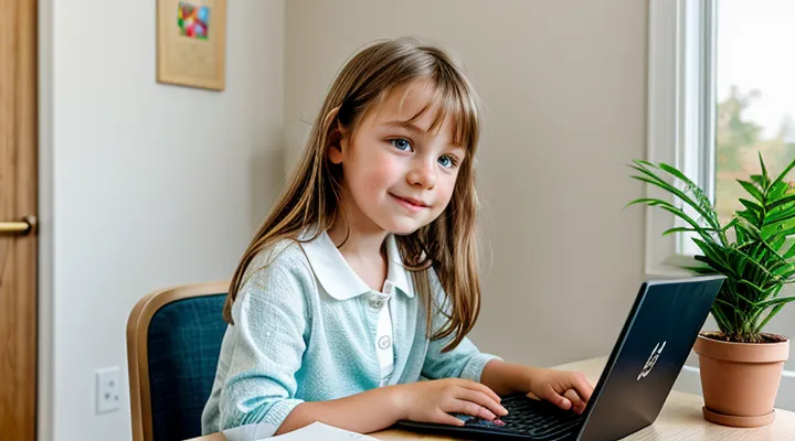 Запись ребёнка в первый класс через портал Госуслуг