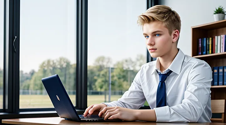 Запись в школьный кружок через портал Госуслуг