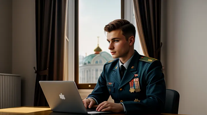 Запись в военкомат через портал Госуслуг