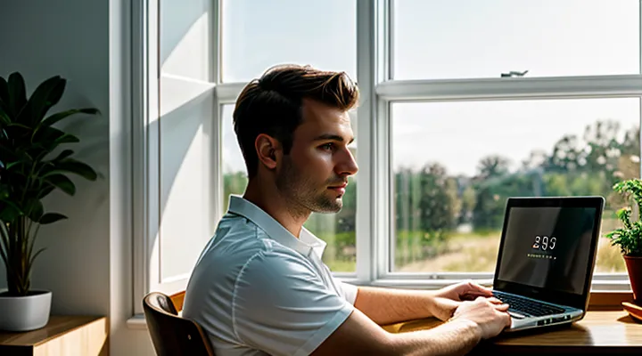 Заполнение периода регистрации в личном кабинете Госуслуг