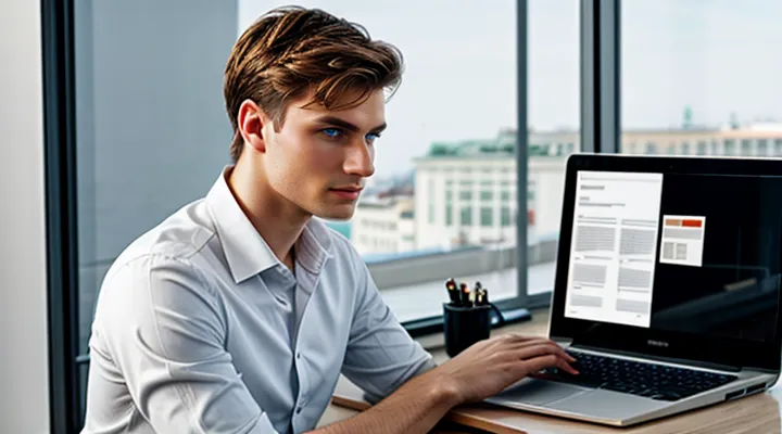 Запрос справки по ИНН в портале госуслуг