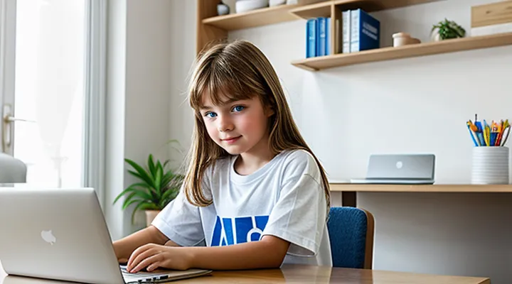 Заведение аккаунта в Госуслугах для ребёнка 14 лет