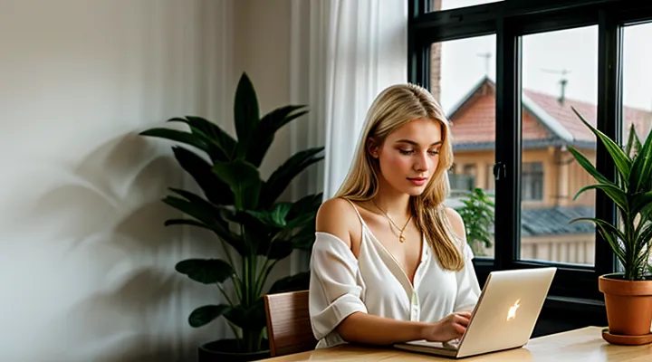 Заявление о поступлении через портал Госуслуг